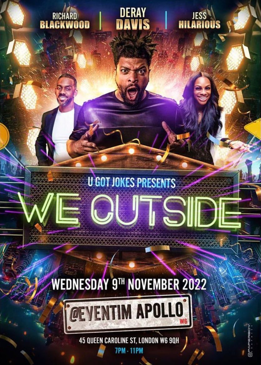 U Got Jokes presents ‘We Outside’ on Nov. 9